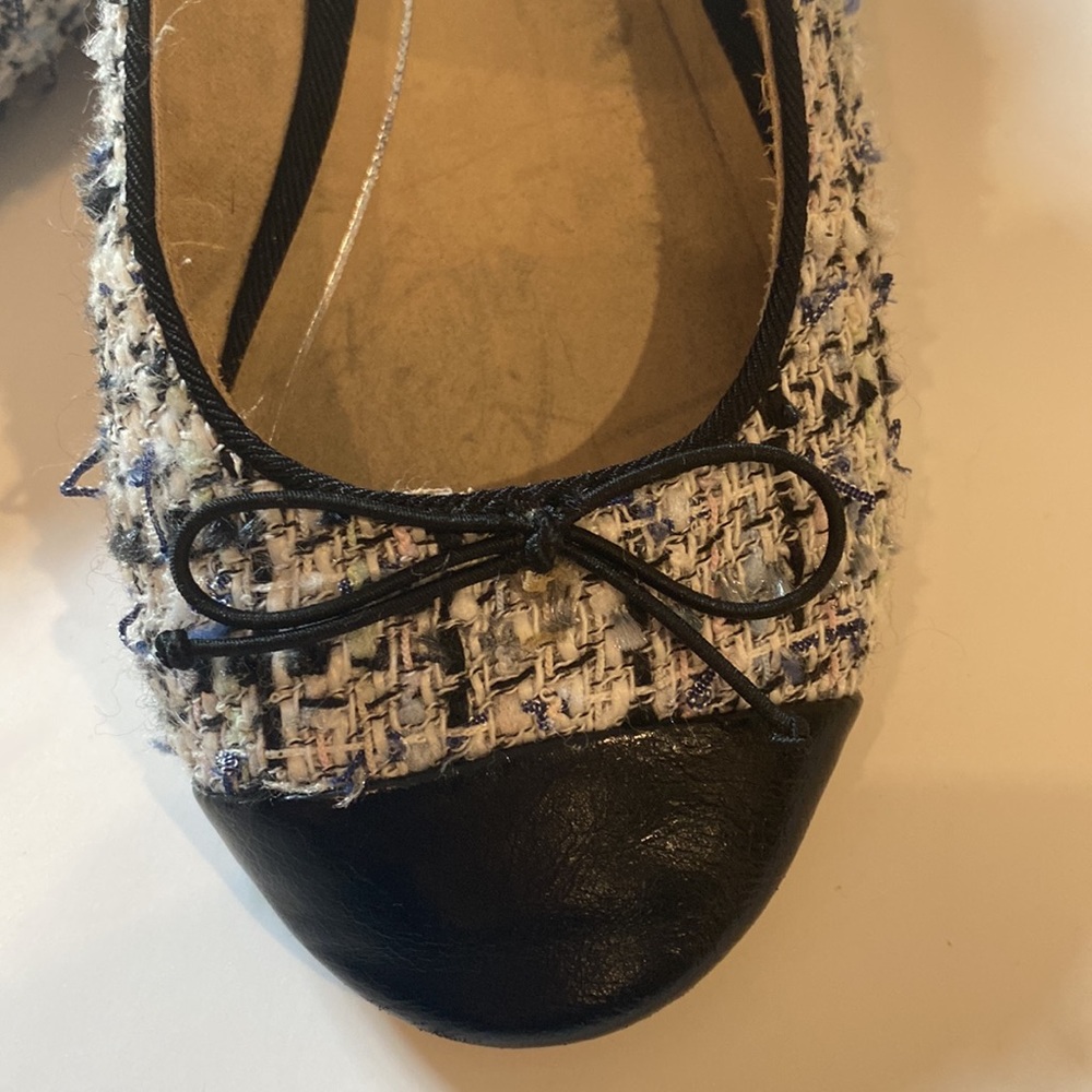 ZARA TWEED DESIGHNER INSPIRED BALLET SLIPPERS FOR KIDS - Picture 3 of 15